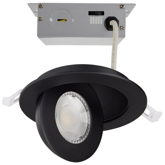 Satco S11842 9W LED Remote Driver LED Downlight Fixture CCT