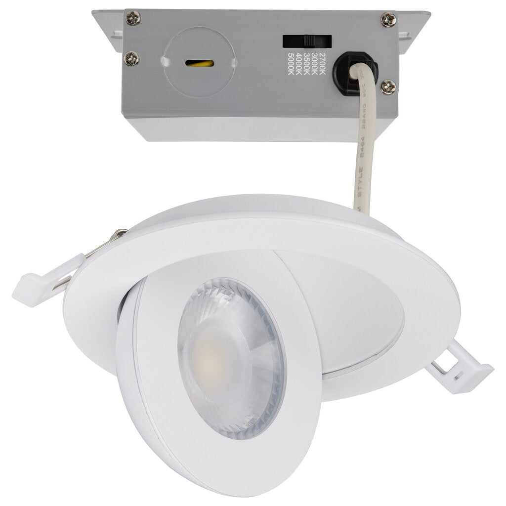 Satco S11840 9W LED Remote Driver LED Downlight Fixture CCT