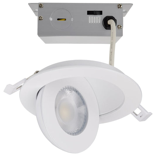 Satco S11840 9W LED Remote Driver LED Downlight Fixture CCT