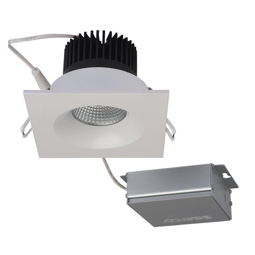 Satco S11633 12W LED Remote Driver LED Downlight Fixture Direct Wire