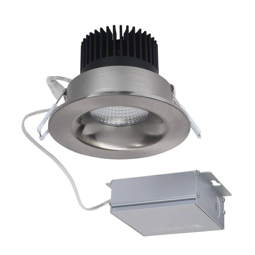 Satco S11632 12W LED Remote Driver LED Downlight Fixture Direct Wire