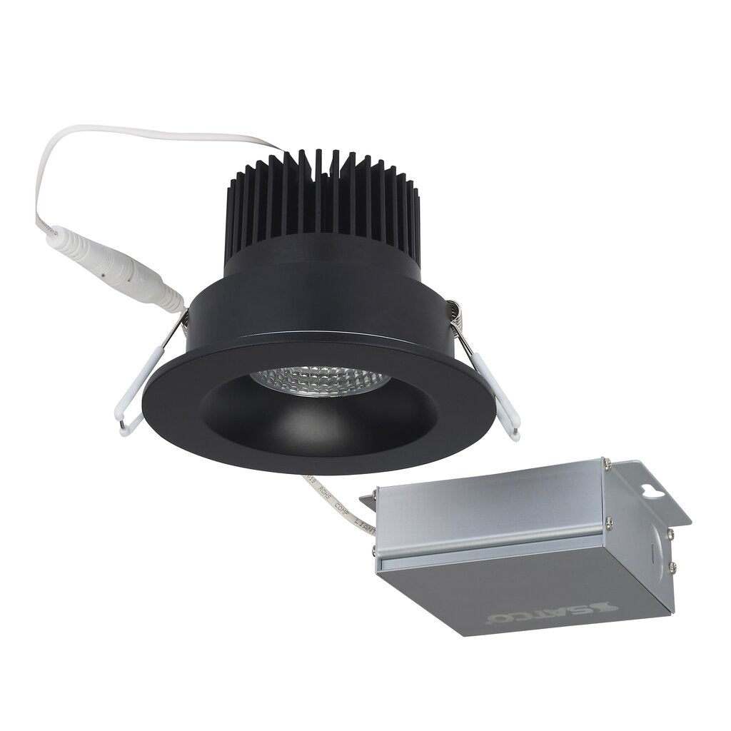 Satco S11631 12W LED Remote Driver LED Downlight Fixture Direct Wire