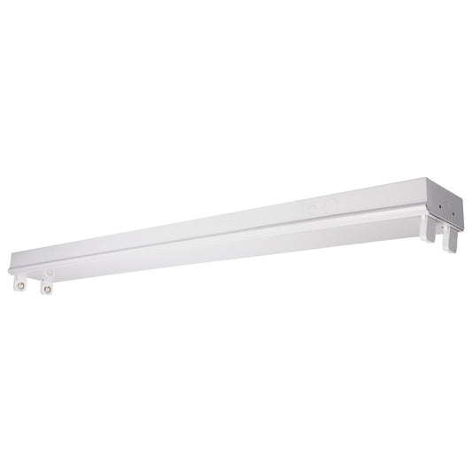 Satco 65-910 Fixture 2 Foot; Dual T8 Lamp Ready Channel; Empty Body