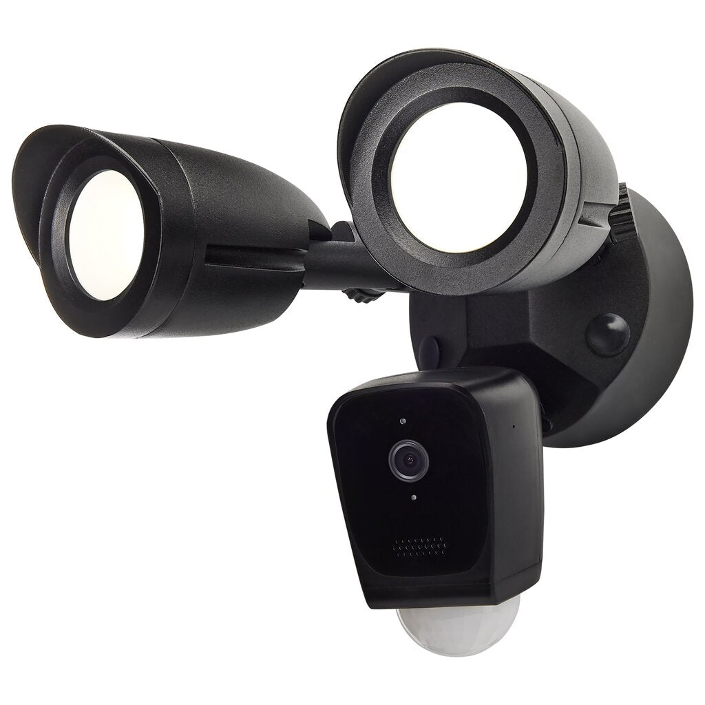 Satco 65-901 20W LED Security Camera Fixture Bullet Outdoor SMART