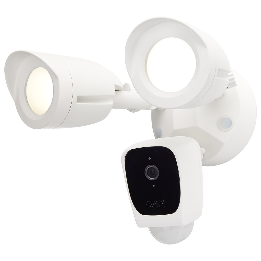 Satco 65-900 20W LED Security Camera Fixture Bullet Outdoor SMART