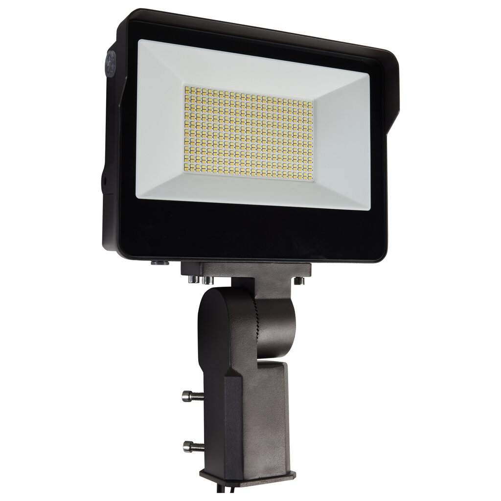 Satco 65-543 100W/125W/150W LED Flood Light Fixture Tempered Glass