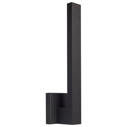 Satco 62-1426 15W LED Sconce Fixture Raven Outdoor 18 Inch; Textured