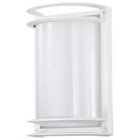 Satco 62-1393 18.5W LED Bulk Head Fixture Rectangular White Finish