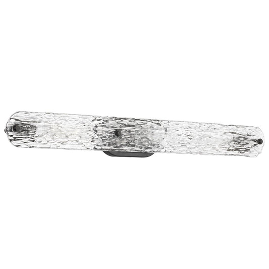 Satco 60-7813 Vanity Fixture Glacier; 3 Light Medium Base; 60 Watt;