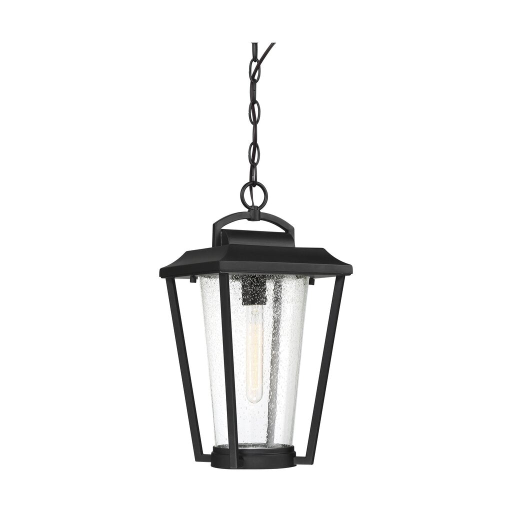 Satco 60-6514 Hanging Lantern Fixture Lakeview; 1 Light; Aged Bronze