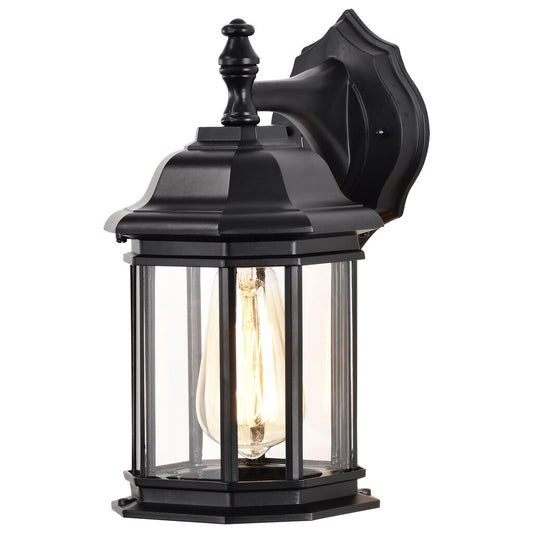 Satco 60-6119 Wall Lantern Fixture Hopkins Outdoor Collection 12 inch