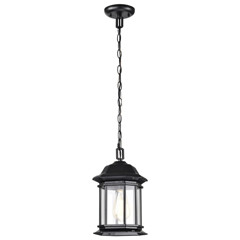 Satco 60-6117 Hanging Lantern Fixture Hopkins Collection Outdoor 12
