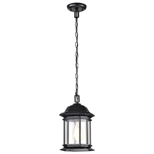 Satco 60-6117 Hanging Lantern Fixture Hopkins Collection Outdoor 12