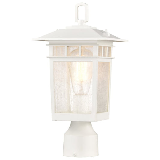 Satco 60-5954 Post Lantern Fixture Cove Neck Collection Outdoor Medium
