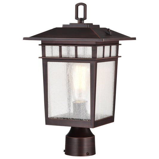 Satco 60-5952 Post Lantern Fixture Cove Neck Collection Outdoor Large