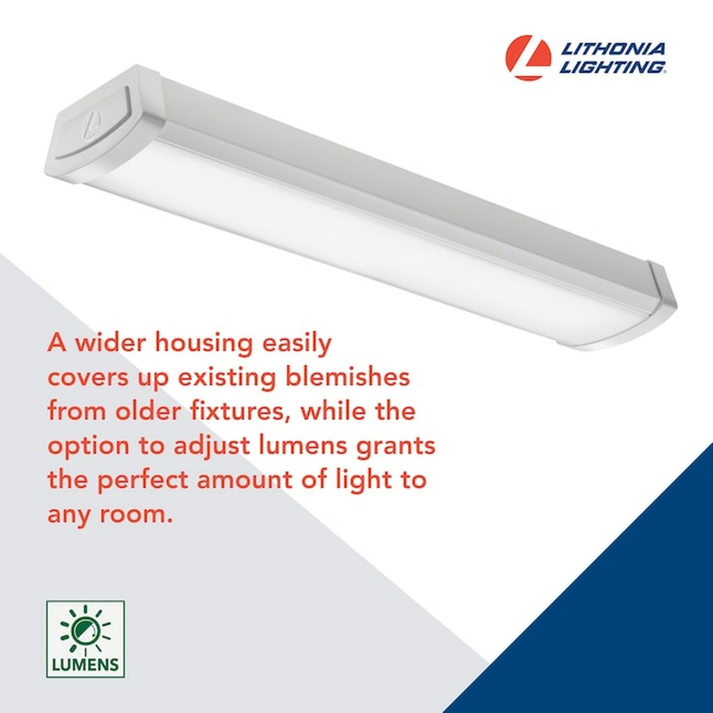 Lithonia FML4W 48 5000LM 840 TD 54W LED Wrap Around Dimmable Fixture