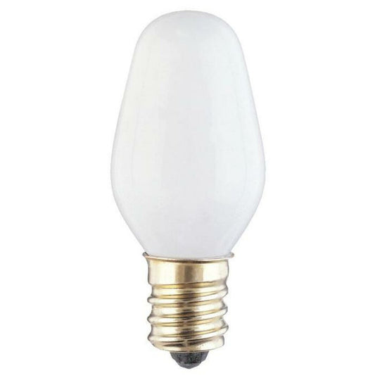 2 pack - Westinghouse 0379200 7W C7 Warm White Incandescent Light Bulb