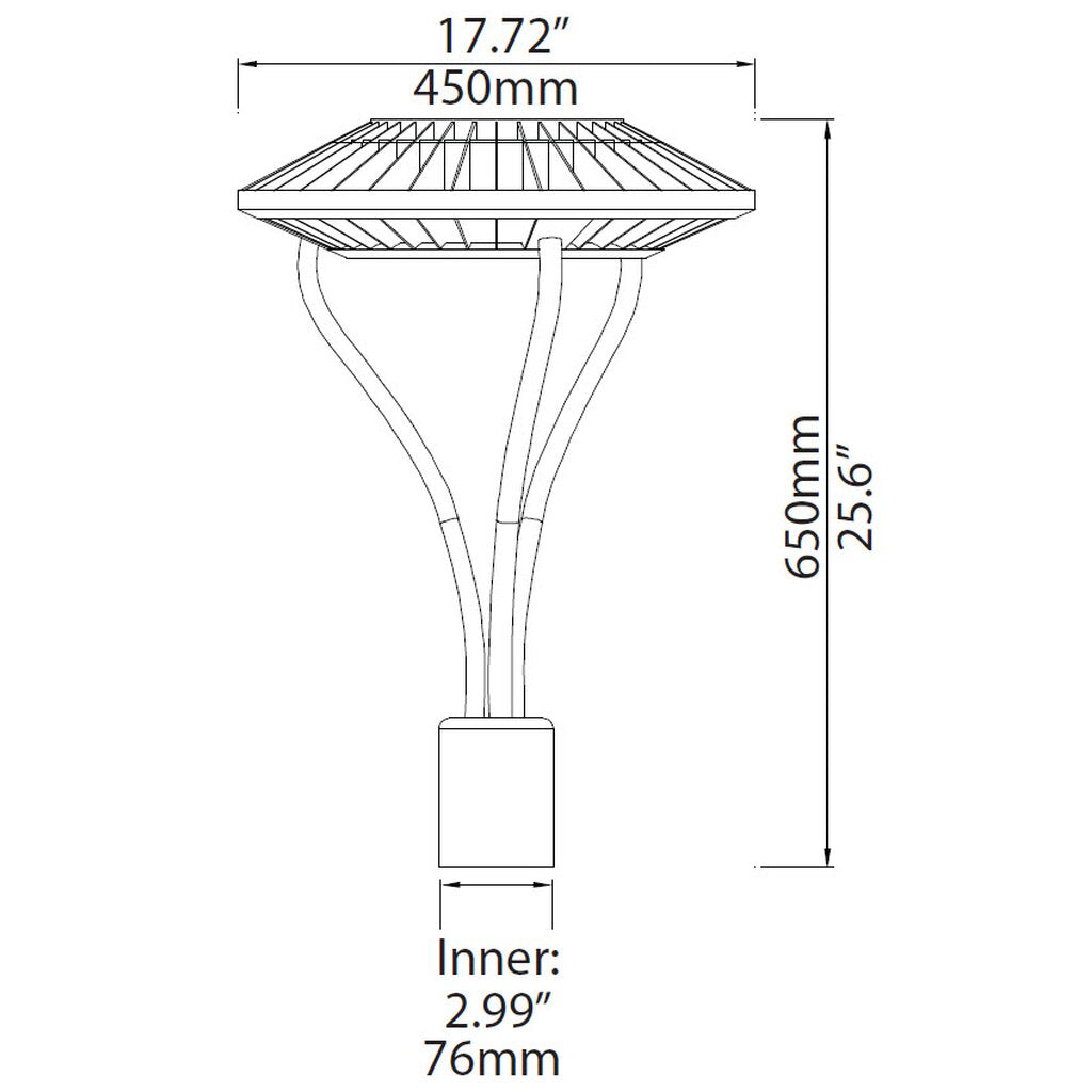 LED One LOC-PT-MW(60/80/100/150)MCCT(30/40/50)DLV 60W/80W/100W/150W