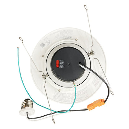 Luxrite LR23043 11W LED Gimbal Dimmable Fixture /DL5-6/EB/5CCT/FL