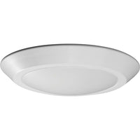 Satco 62-1801 15W LED Disk Light Dimmable Fixture 7 DISK LIGHT WHITE