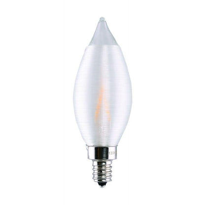 6 pack - Satco S11302 4W CA11 Warm White LED Light Bulb