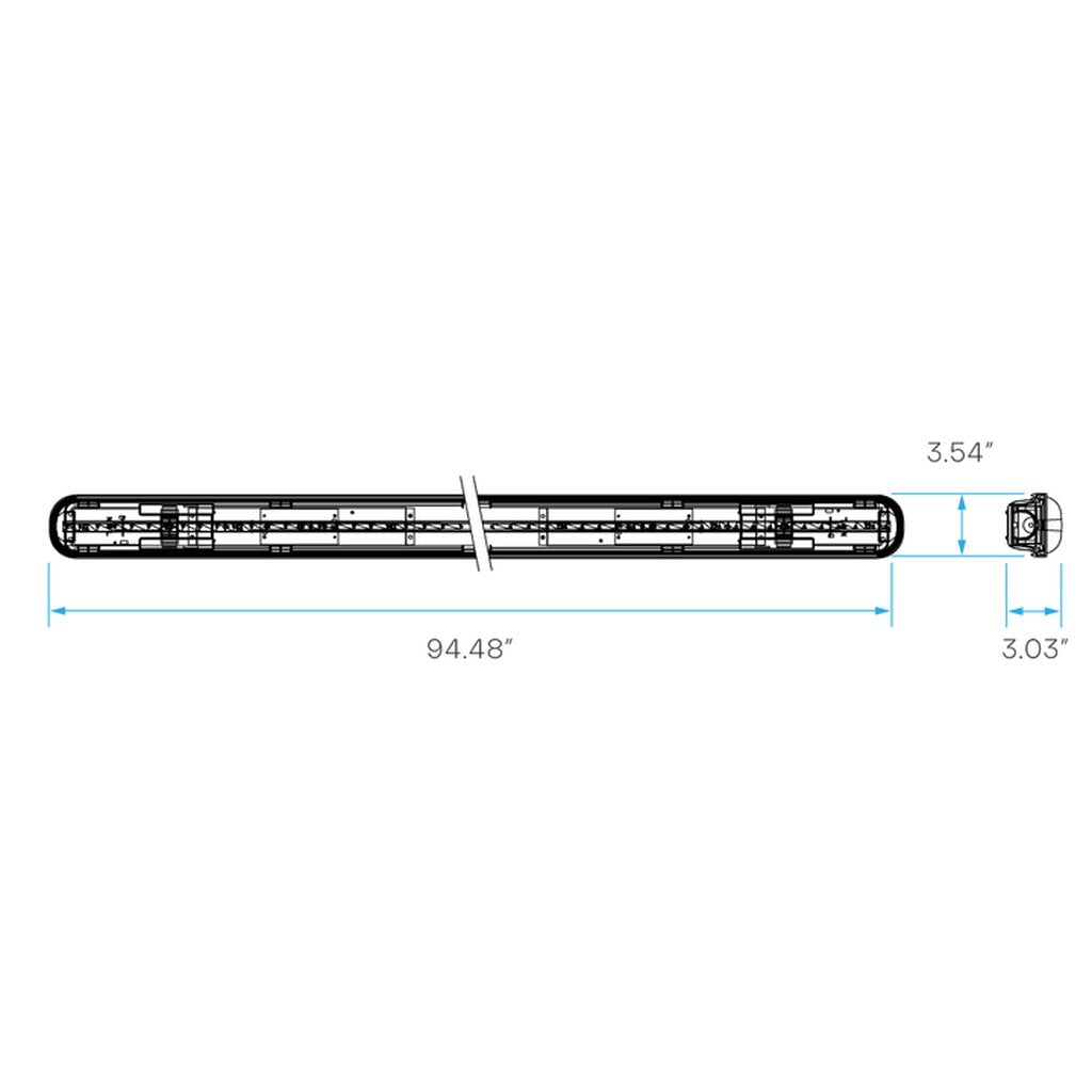 Luxrite LR25263 65W/70W/90W LED Linear Fixture