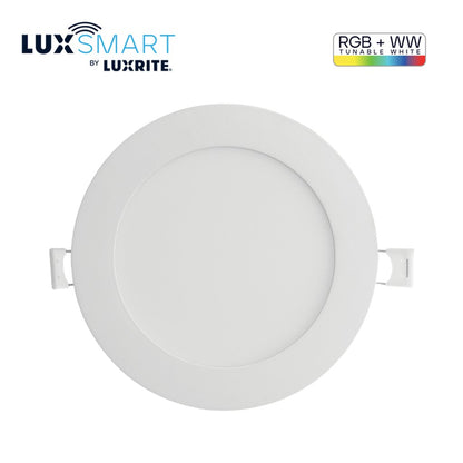 Luxrite LR22740 10.5W 4" Round LED Downlight Dimmable Fixture
