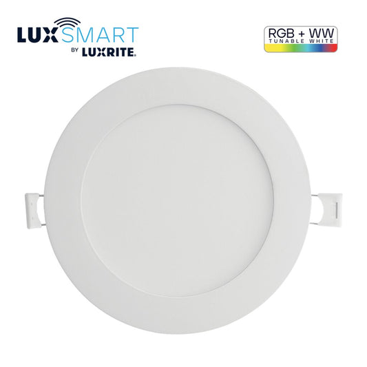 Luxrite LR22745 13W 6" Round LED Downlight Dimmable Fixture