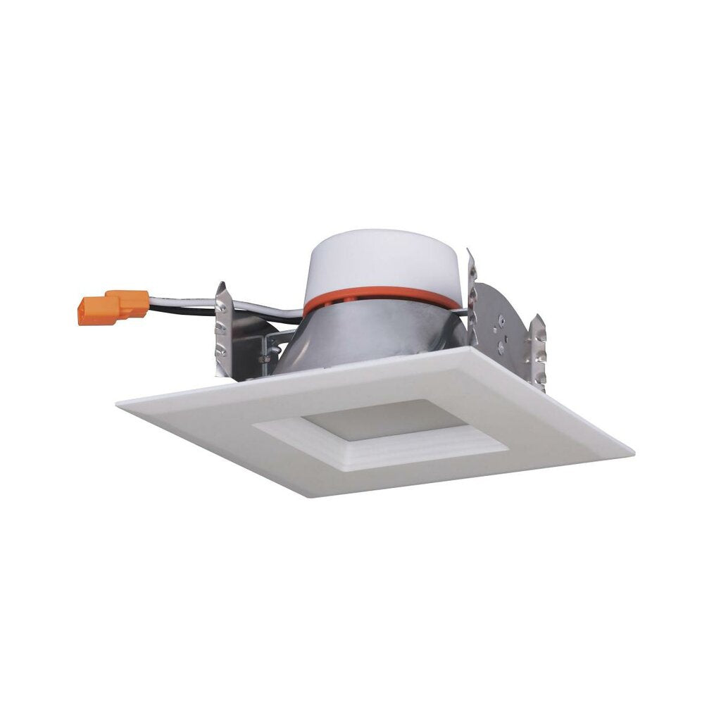 Satco S39756 7W LED Dimmable Fixture Downlight Retrofit; 4 inch square