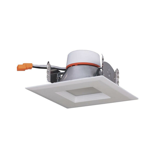 Satco S39756 7W LED Dimmable Fixture Downlight Retrofit; 4 inch square