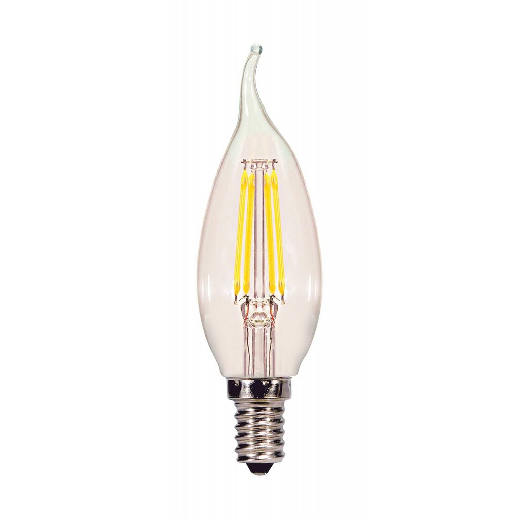 2 pack - Satco S21721 4.5W CA10 LED Light Bulb