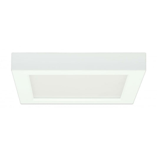 Satco S9335 13.5W 7" Square LED Downlight Fixture Flush Mount 3000K;