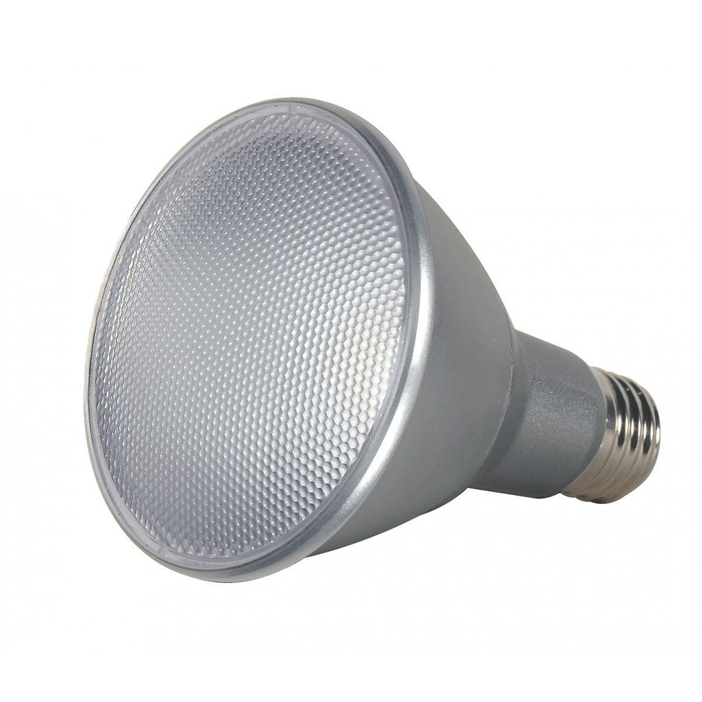 Satco S9432 13W PAR30 Long 3500K LED Light Bulb