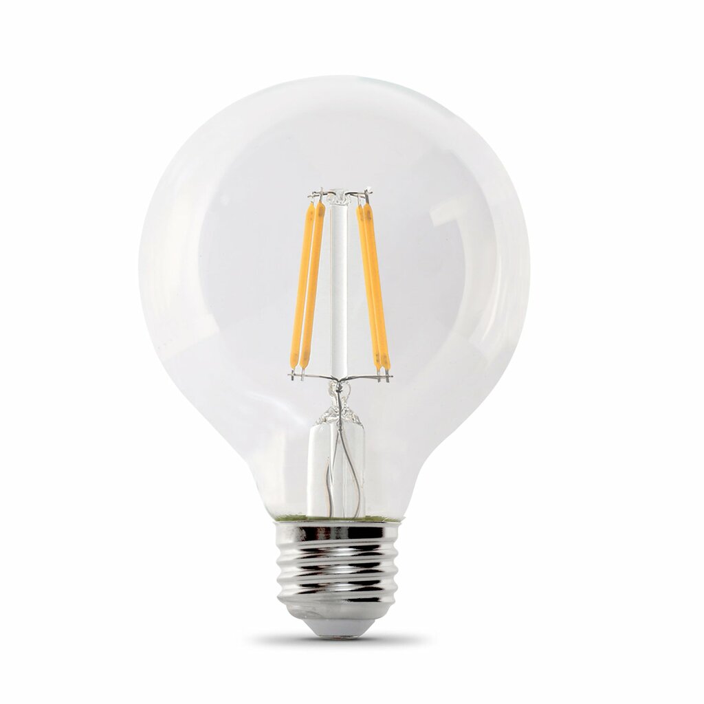 3 pack - Feit Electric G2560/930CA/FIL/3/RP 5.5W G25 Bright White