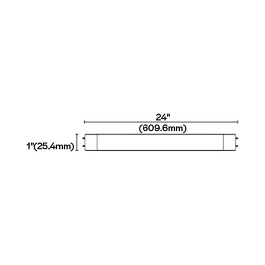 Halco 82355 8W T8 LED Light Bulb