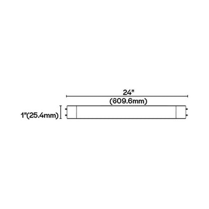 Halco 82355 8W T8 LED Light Bulb