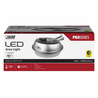 2 pack - Feit Electric S13AREA/850/DD/SS/V1 128W LED Area Light