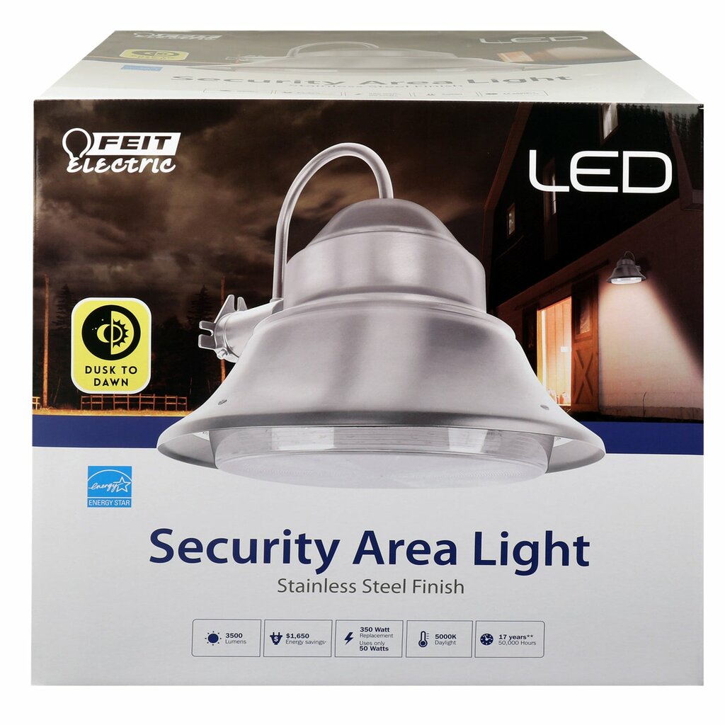 Feit Electric 73709 50W LED Pole Mount Wall Mount Fixture 13"