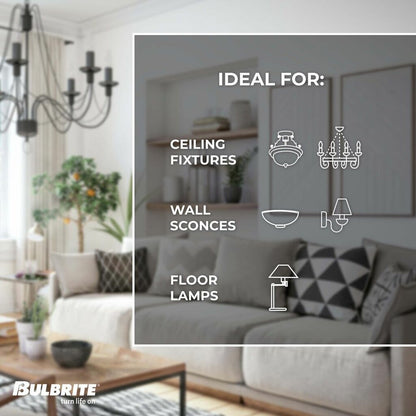 4 pack - Bulbrite 862875 4W G16 Soft White Light Bulb