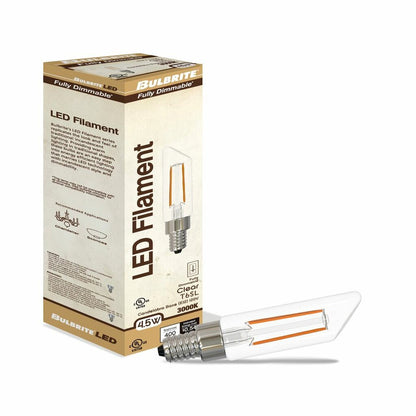 4 pack - Bulbrite 862860 4W T6 Soft White Light Bulb