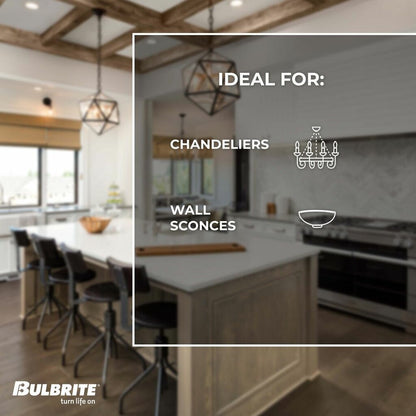 4 pack - Bulbrite 862859 4W T6 Warm White Light Bulb