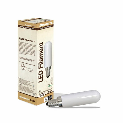 Bulbrite 862853 4.5W T6 Warm White LED Light Bulb