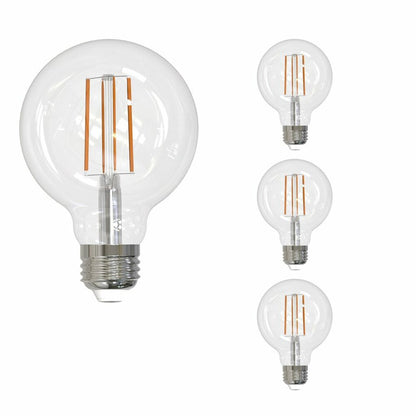 4 pack - Bulbrite 862851 13W G25 Soft White Light Bulb