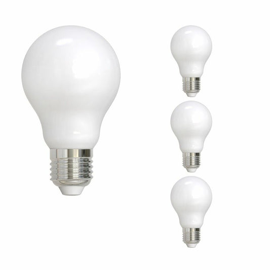 4 pack - Bulbrite 862846 7W A19 Warm White Light Bulb