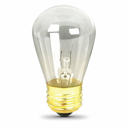 4 pack - Feit Electric 11S14/4-130 11W S14 Warm White Incandescent