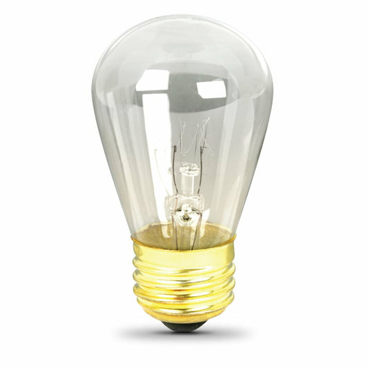 4 pack - Feit Electric 11S14/4-130 11W S14 Warm White Incandescent
