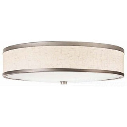 Kichler 10824CP Decorative Fixture KICH Flush Mount 3Lt Fluore CEILING