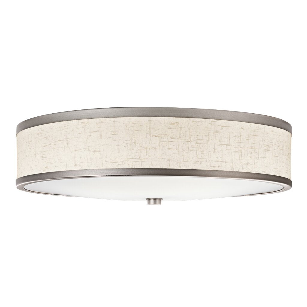 Kichler 10824CP Decorative Fixture KICH Flush Mount 3Lt Fluore CEILING