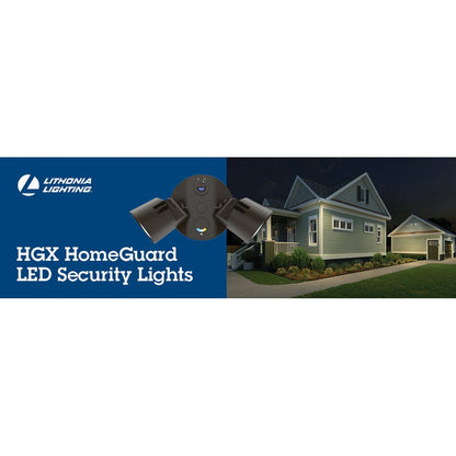 Lithonia HGX LED 2RH ALO SWW2 120 PE DDB M2 15W/25W LED