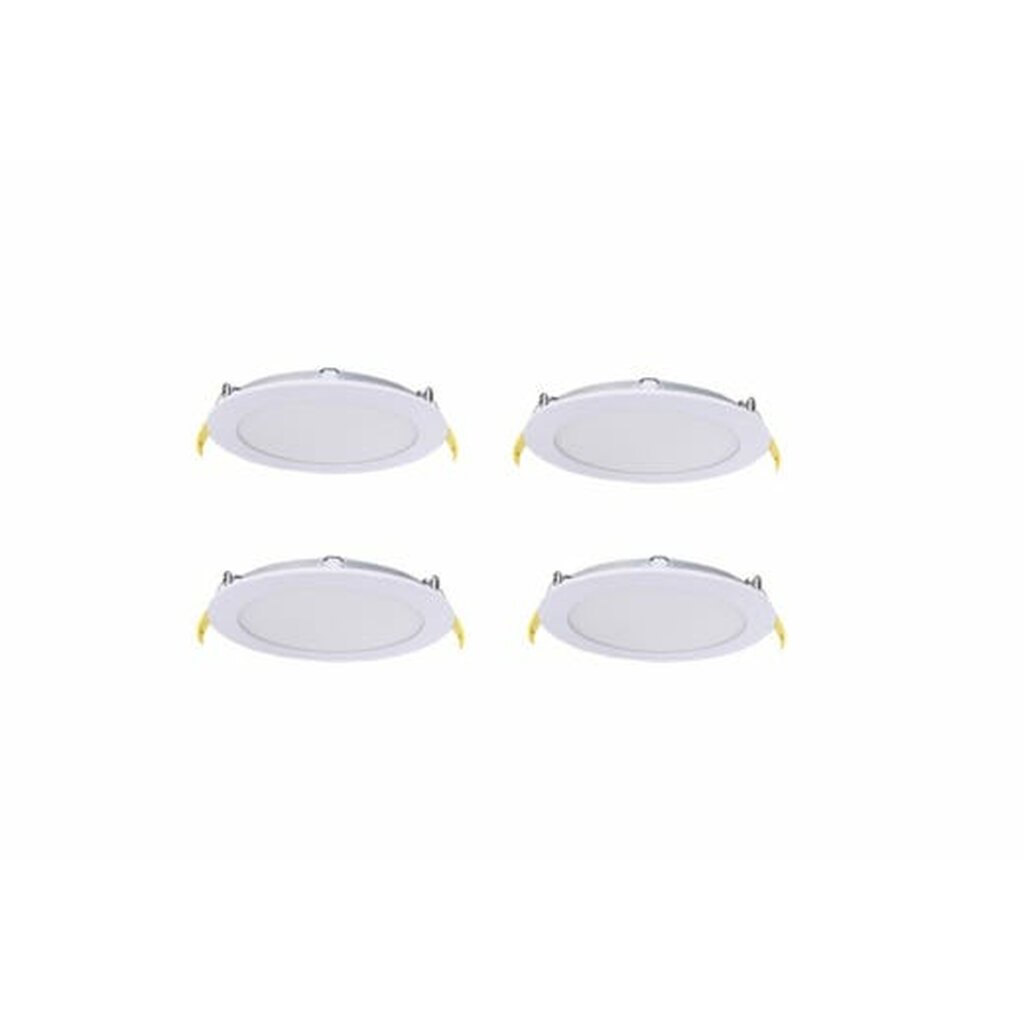 4 pack - Halco 89141 12W 6" Round LED Downlight Dimmable Fixture